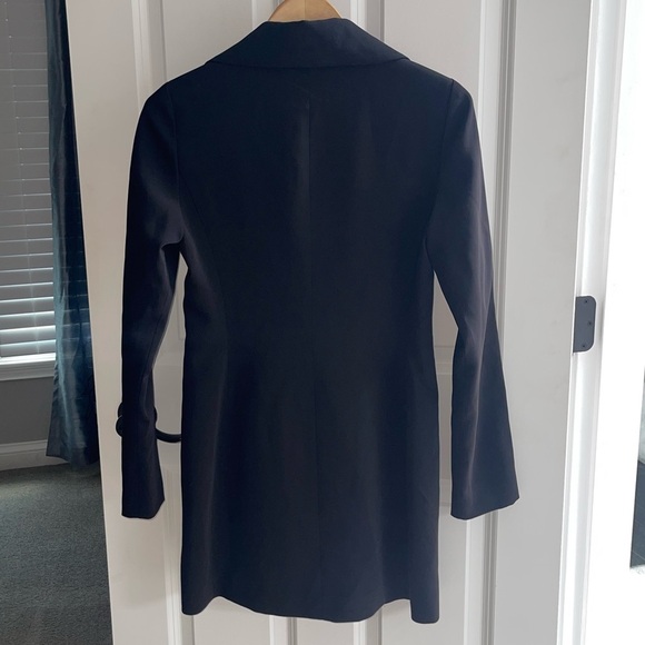 Amanda Uprichard Black Label Tavira Blazer Dress Double Breasted Short Medium - Picture 4 of 6